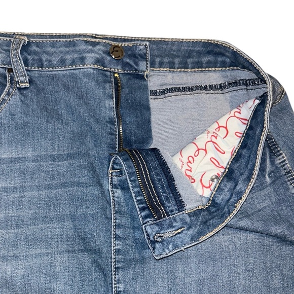 Western Core Earl Jeans Denim Skirt Summer Country Concert Women’s Size 12 - Picture 4 of 5